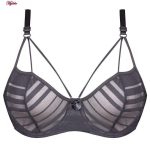 ست شورت و سوتین زنانه کارنا رز مدل فنردار کد 3389-22 رنگ طوسی