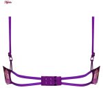 ست شورت و سوتین زنانه کارنا رز مدل فنردار کد 3389-3 رنگ بنفش