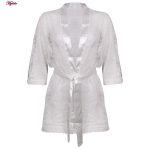 لباس خواب زنانه ماییلدا مدل 3685-806 رنگ سفید