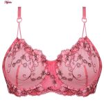 ست شورت و سوتین زنانه کارنا رز مدل گل بهاری کد 3389-10 رنگ صورتی تیره