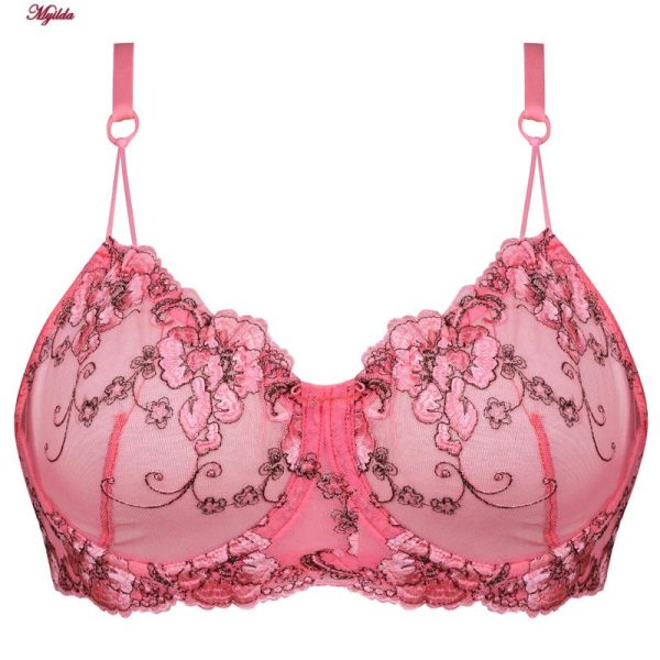 ست شورت و سوتین زنانه کارنا رز مدل گل بهاری کد 3389-10 رنگ صورتی تیره