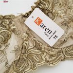 ست شورت و سوتین زنانه کارنا رز مدل فنردار کد 3389-5 رنگ قهوه ای