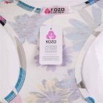 ست نیم تنه و شورت ورزشی زنانه کوزا مدل 9158-3 رنگ سفید