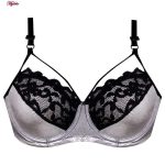 ست شورت و سوتین زنانه کارنا رز مدل فنردار کد 3391 رنگ نقره ای