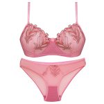 ست شورت و سوتین زنانه کارنا رز مدل فنردار کد 3389-19 رنگ کالباسی