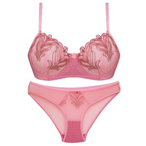 ست شورت و سوتین زنانه کارنا رز مدل فنردار کد 3389-19 رنگ کالباسی