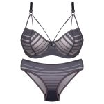 ست شورت و سوتین زنانه کارنا رز مدل فنردار کد 3389-22 رنگ طوسی