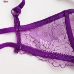 ست شورت و سوتین زنانه کارنا رز مدل فنردار کد 3389-3 رنگ بنفش