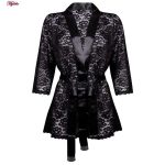 لباس خواب زنانه ماییلدا مدل 3685-806 رنگ مشکی