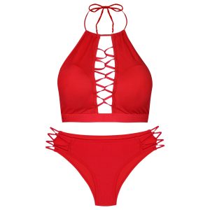 مایو زنانه ماییلدا مدل 3684-707 رنگ قرمز