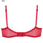 سوتین زنانه کارنا رز مدل گیپور کد 3388-1 رنگ قرمز