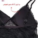 لباس خواب زنانه ماییلدا مدل 3685-820 رنگ مشکی