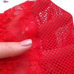 ست شورت و سوتین زنانه ماییلدا مدل 406-3684 رنگ قرمز به همراه جوراب