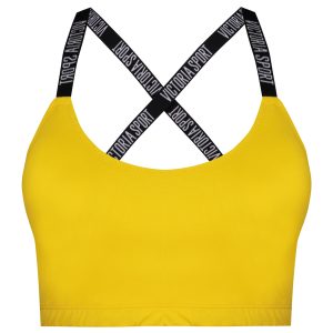 نیم تنه ورزشی زنانه فیتن فرخ زادی مدل 3684-111 رنگ زرد