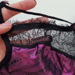 ست شورت و سوتین زنانه کارنا رز مدل فنردار کد 3391 رنگ بادمجانی