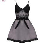 لباس خواب زنانه ماییلدا مدل 3685-820 رنگ مشکی