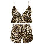 لباس خواب زنانه فیتن فرخ زادی مدل پلنگی کد 3684-526