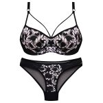 ست شورت و سوتین زنانه کارنا رز مدل فنردار کد 3393 رنگ مشکی