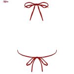 ست شورت و سوتین زنانه ماییلدا مدل 406-3684 رنگ قرمز به همراه جوراب