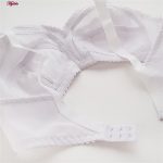 سوتین زنانه پانیذ مدل بدون فنر کد 310068 رنگ سفید