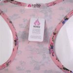 ست نیم تنه و شورت ورزشی زنانه کوزا مدل 9158-6 رنگ صورتی