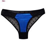 ست شورت و سوتین زنانه کارنا رز مدل فنردار کد 3391 رنگ آبی کاربنی