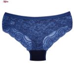 ست شورت و سوتین زنانه پانیذ مدل فنردار کد 9015 رنگ سرمه ای