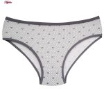 شورت زنانه کوزا مدل پنبه ای کد 4218 رنگ طوسی