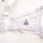 ست شورت و سوتین زنانه پانیذ مدل فنردار کد 9015 رنگ سفید