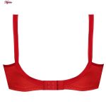 سوتین زنانه پانیذ مدل فنردار کد 22200 رنگ قرمز