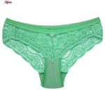 ست شورت و سوتین زنانه پانیذ مدل فنردار کد 9015 رنگ سبز