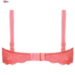 ست شورت و سوتین زنانه پانیذ مدل فنردار کد 9015 رنگ گلبهی