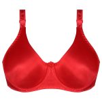 سوتین زنانه پانیذ مدل فنردار کد 22204 رنگ قرمز