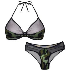 ست شورت و سوتین زنانه مدل بدون فنر بندی کد 3975-BG