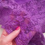 ست شورت و سوتین زنانه پانیذ مدل فنردار کد 9012 رنگ بنفش