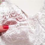 ست شورت و سوتین زنانه پانیذ مدل فنردار کد 9015 رنگ سفید