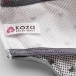 شورت زنانه کوزا مدل پنبه ای کد 4218 رنگ طوسی