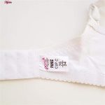 سوتین زنانه پانیذ مدل فنردار کد 33102 رنگ سفید