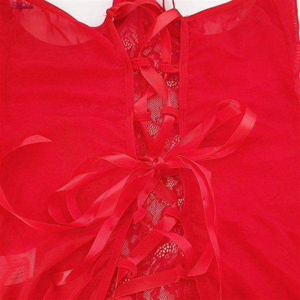لباس خواب زنانه ماییلدا مدل 3684-5154 رنگ قرمز
