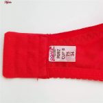 سوتین زنانه پانیذ مدل فنردار کد 22204 رنگ قرمز