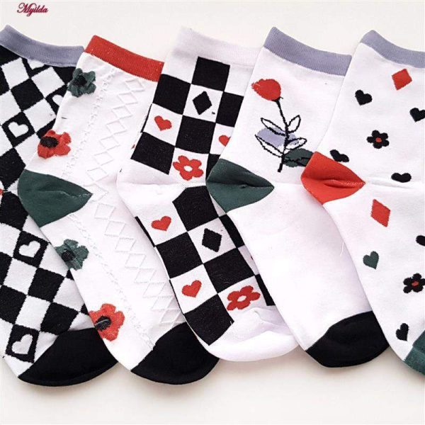 جوراب زنانه ماییلدا مدل 4200 بسته 5 عددی