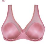 سوتین زنانه پانیذ مدل فنردار کد 33103 رنگ کالباسی