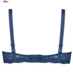 ست شورت و سوتین زنانه پانیذ مدل فنردار کد 9015 رنگ سرمه ای