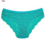 ست شورت و سوتین زنانه پانیذ مدل فنردار کد 9012 رنگ سبز