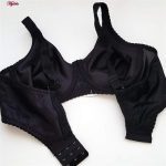 سوتین زنانه پانیذ مدل فنردار کد 22204 رنگ مشکی