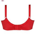 سوتین زنانه پانیذ مدل فنردار کد 33103 رنگ قرمز