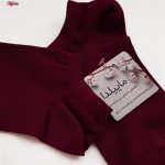 جوراب زنانه ماییلدا مدل 4212-18 رنگ زرشکی