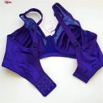 سوتین زنانه پانیذ مدل فنردار کد 33103 رنگ آبی کاربنی