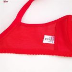 سوتین زنانه پانیذ مدل فنردار کد 22200 رنگ قرمز