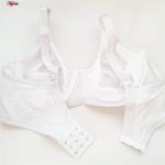 سوتین زنانه پانیذ مدل فنردار کد 22204 رنگ سفید